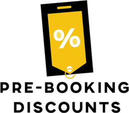 Prebooking Discount Logo